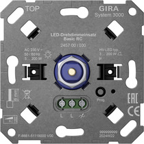 Mecanismo de regulación giratorio LED System 3000 Basic RC