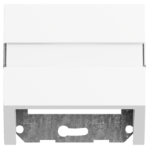 cubier.datos anil.fij. + CR System 70 blanco m(pint.)