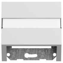 cubier.datos anil.fij. + CR System 70 gris m(pint.)