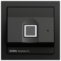 mód.huella dactilar Gira Keyless In System 70 negro m(pint.)
