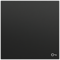 tec.basc. sím.puerta System 70 negro m(pint.)