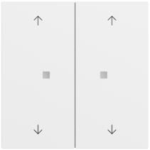 mód.sf.mando RF Multi 2e flechas KNX System 70 blanco m(pint.)