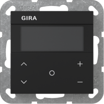 sens.climatización CVC Standard KNX System 55 negro m