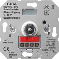 Mecanismo de potenciómetro electrónico para entrada de control de 1 – 10 V Función de conmutación