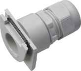 adapt. entr.cab. M20 Mont.sup. prot.agua gris