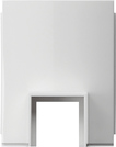 adapt. entr.cab. canal 15 x 15 mm Gira Studio blanco
