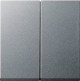 tec.basc. 2e + jg.IP44 Standard 55, Gira E2 c.alum.