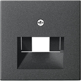 cub. UAE/IAE + caja conex.red System 55 antracita