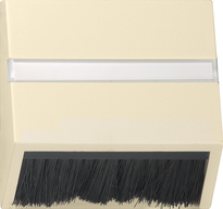 cubierta insert. marco adapt. System 55 crema