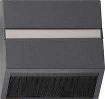 cubierta insert. marco adapt. System 55 antracita