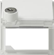 marco adapt. TA cerradura dif. + CR Gira TX_44 (IP44) blanco