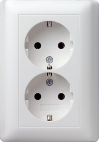 dub.SCHUKO m.int. Standard 55 blanco m