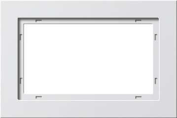 marco cob. 1,5e Gira E2 blanco m