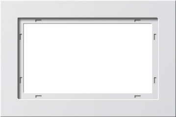 marco cob. 1,5e Gira E2 blanco