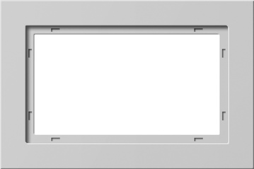 marco cob. 1,5e Gira E2 gris m