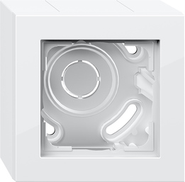 caja SF 1e + m.cob. Gira E2 blanco