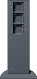 colum.alim. 3 un.libres 491 mm Columna d´energie Gira antracita