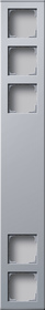 perfil 5e 600 mm vert. + horiz. Perfil 55 aluminio