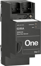 Gira One servidor One Carril DIN