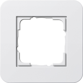 marco cob. 1e Gira E3 blanco/blanco
