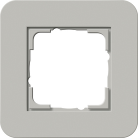 marco cob. 1e Gira E3 gris/blanco
