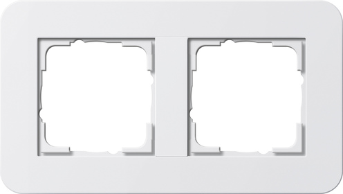 marco cob. 2e Gira E3 blanco/blanco