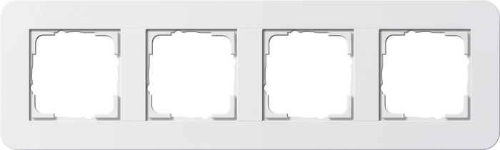 marco cob. 4e Gira E3 blanco/blanco