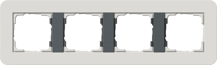 marco cob. 4e Gira E3 gris claro/antra.