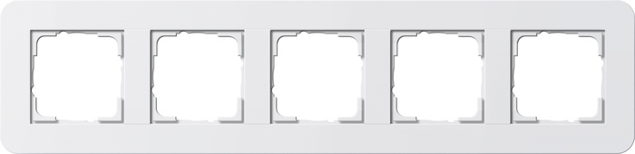 marco cob. 5e Gira E3 blanco/blanco