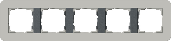 marco cob. 5e Gira E3 gris/antra.