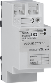 (NO VENDER) I/F IP KNX Carril DIN
