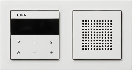 radio ET IP + m.cob. E2 Gira E2