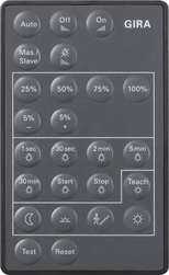 ctrl.remoto IR PIR 3 Accesorios