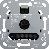 RTA 230 V con.NA luz pil. suelo rad. Mecanismo