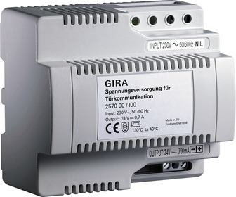 alim.eléctrica 24 V CC 700 mA c.DIN Electrónicos