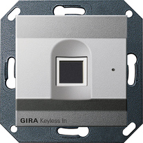 lect.huella dactilar Gira Keyless In System 55 c.alum.