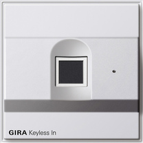 lect.huella dactilar Gira Keyless In Gira TX_44 blanco