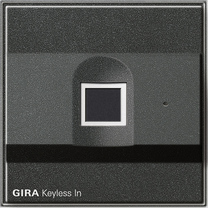 lect.huella dactilar Gira Keyless In Gira TX_44 antracita