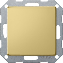 placa ciega anil.fij. System 55 latón