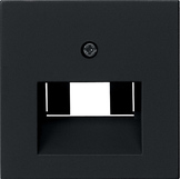 cub. UAE/IAE + caja conex.red System 55 negro m