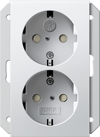 dub.SCHUKO SH p. caja mec.ET 1,5e System 55 blanco