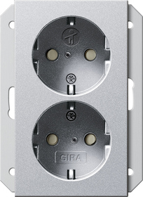 dub.SCHUKO SH p. caja mec.ET 1,5e System 55 c.alum.