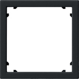 marco adapt. cuadr. 45 x 45 mm System 55 negro m