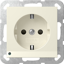 SCHUKO lumin.LED + SH System 55 crema