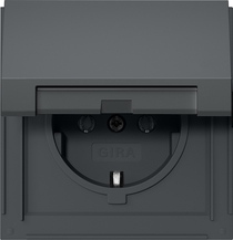 SCHUKO TA Gira TX_44 antracita