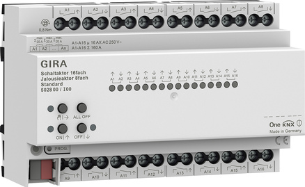 act.conmut./pers. 16e/8e 16 A Std OneKNX Carril DIN