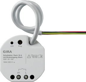 act.conmut. 1e 16 A ET entr.binaria 3e OneKNX