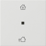 mód.sf.mando RF 1e modo calef. KNX System 55 blanco