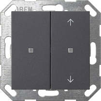 ps. tec.basc. 2e s.impr./flechas OneKNX System 55 antracita