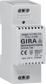 alim.eléctrica 12 V CC 2 A c.DIN Electrónicos